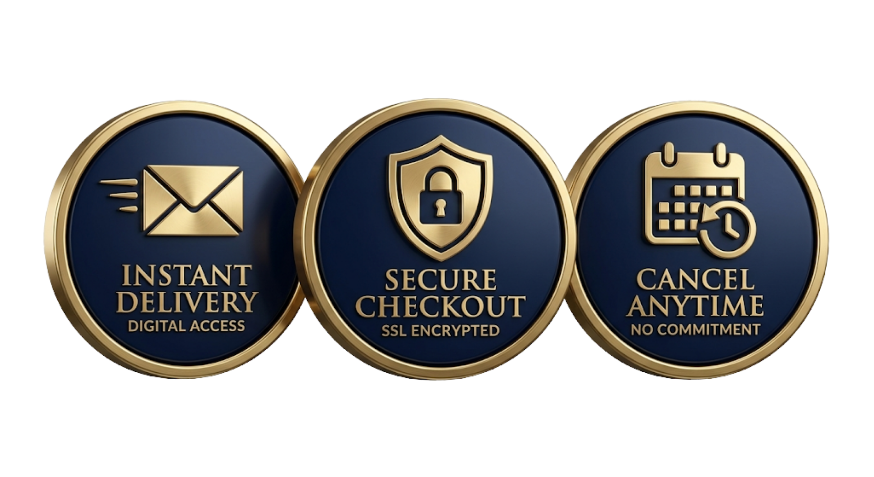Instant Delivery, Secure Checkout, Cancel Anytime
